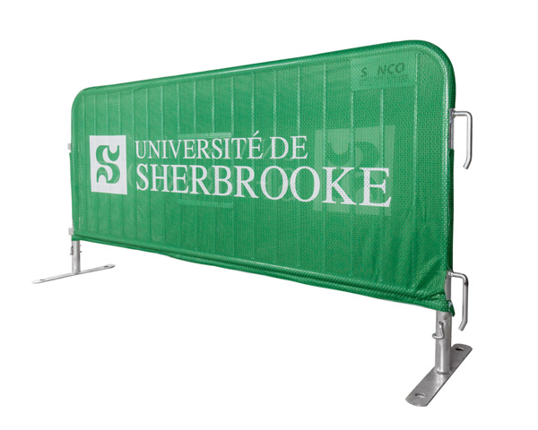 Poly 60 Custom Barricade Cover – Fitted