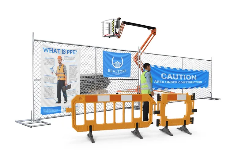 Vinyl Banner – 100% Blockage